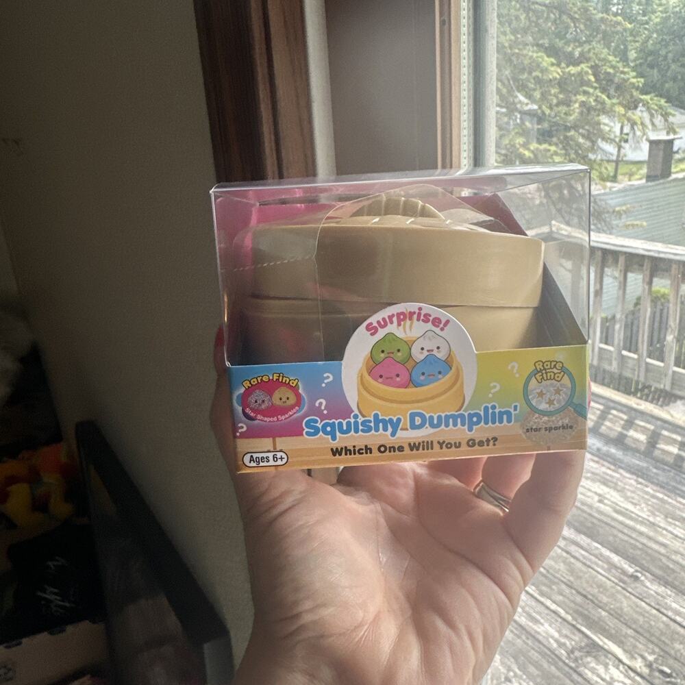 ZORBITZ SURPRISE SQUISHY DUMPLIN' WITH CASE LIMITED EDITION STANDARD SIZE NIB